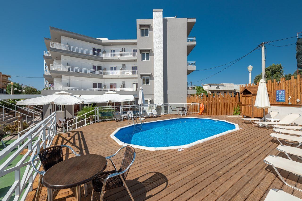 Marine Congo Hotel Rhodes City Bagian luar foto