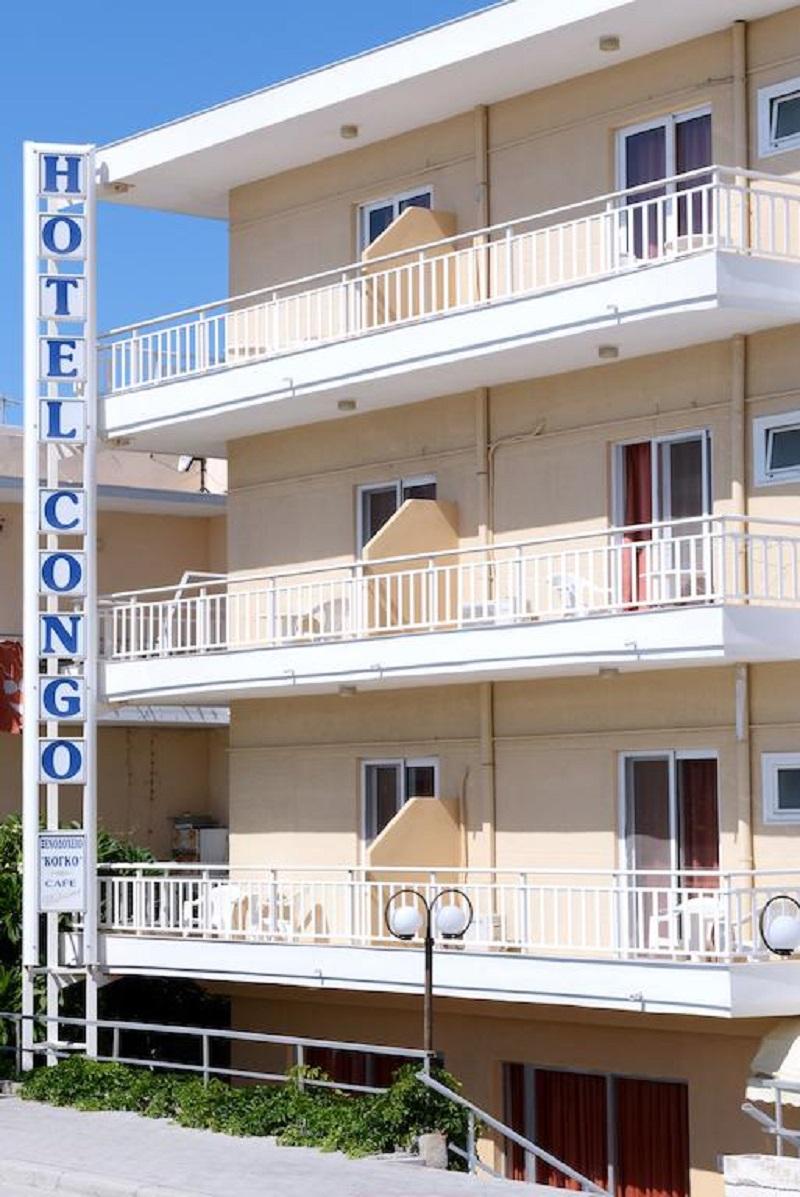 Marine Congo Hotel Rhodes City Bagian luar foto